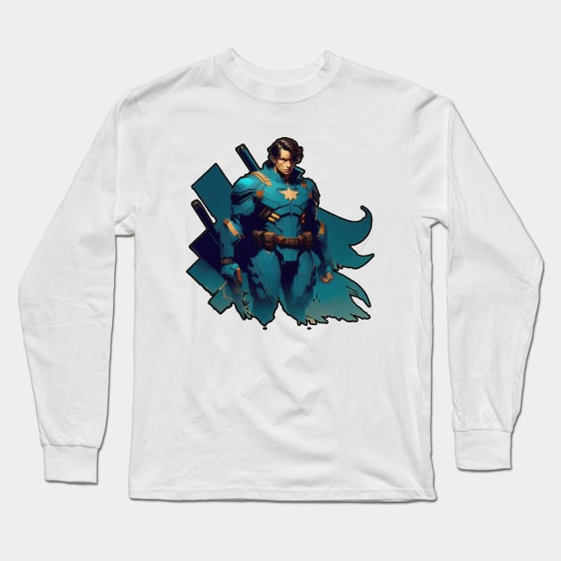 avenger fan digital art Long Sleeve T-Shirt by usastore